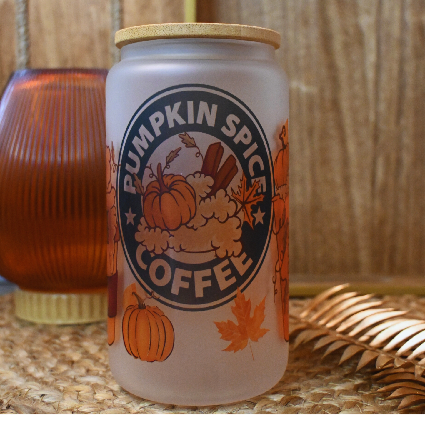 Tumbler Libbey Cup- Pumkin Spice Flight