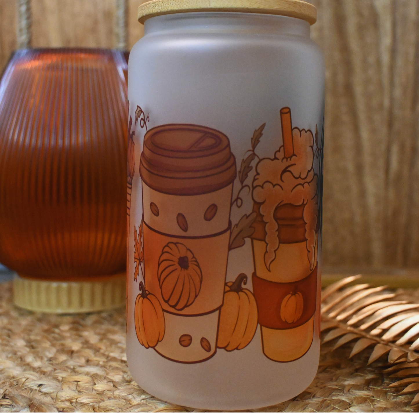 Tumbler Libbey Cup- Pumkin Spice Flight
