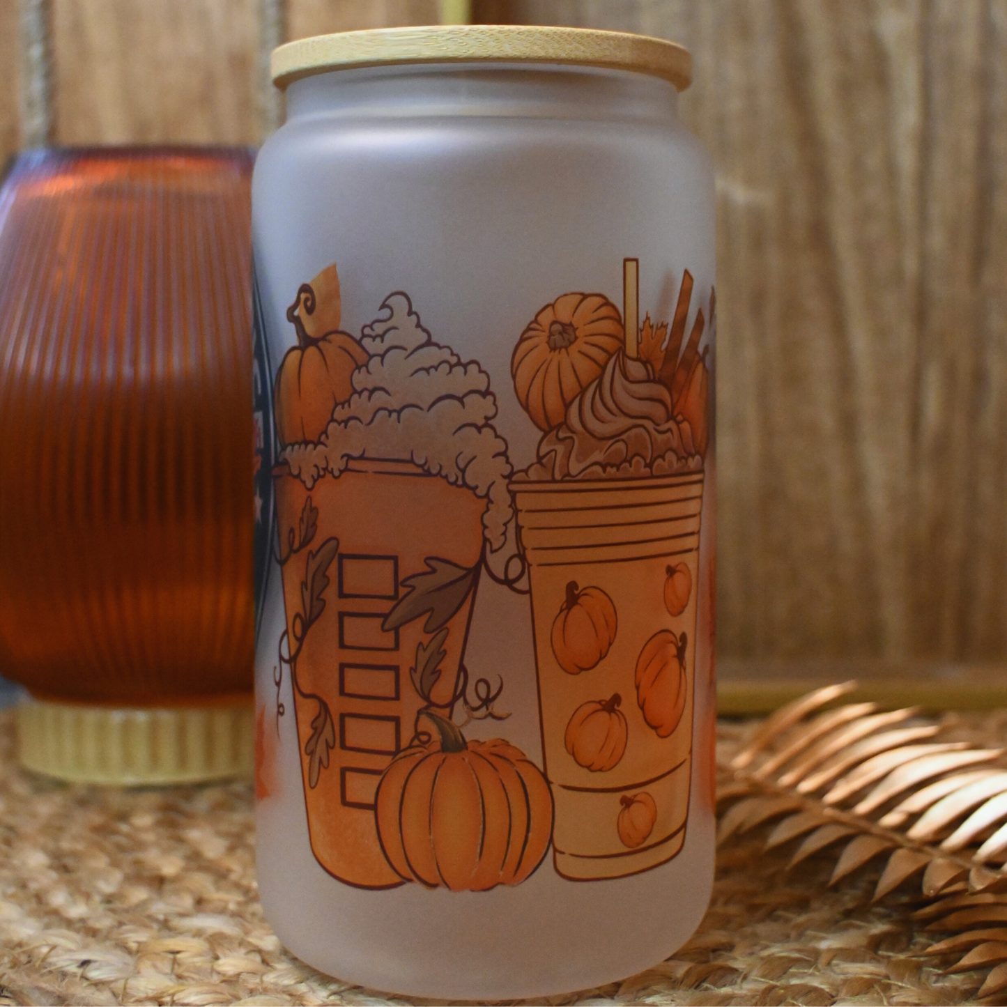 Tumbler Libbey Cup- Pumkin Spice Flight