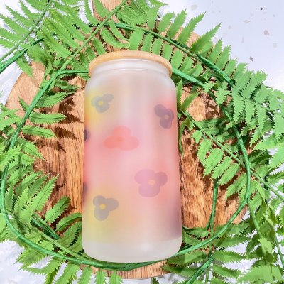 Custom/Personalized Cup -Water Color Flowers