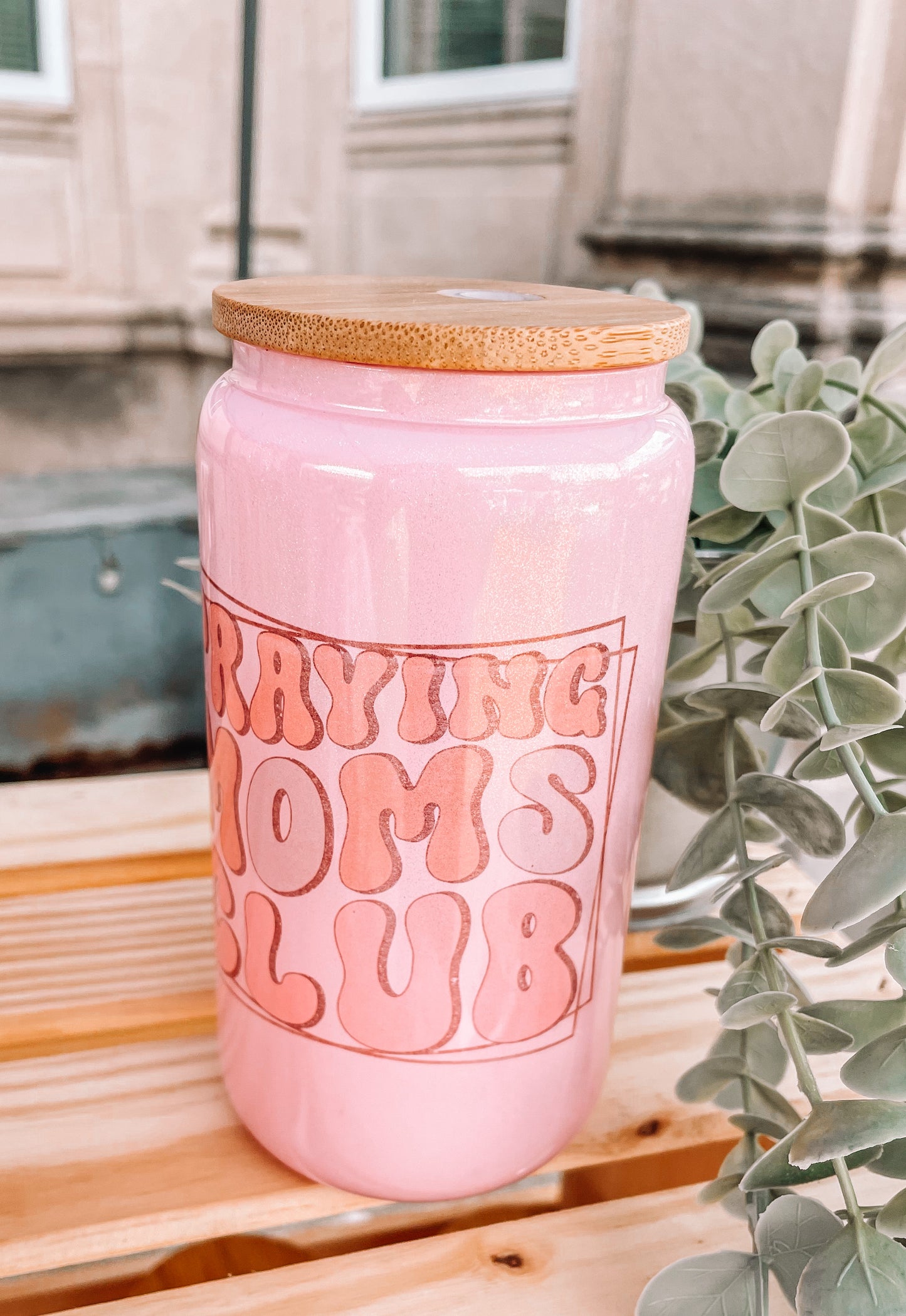 Custom/Personalized Libbey Cup- Praying Mom Club