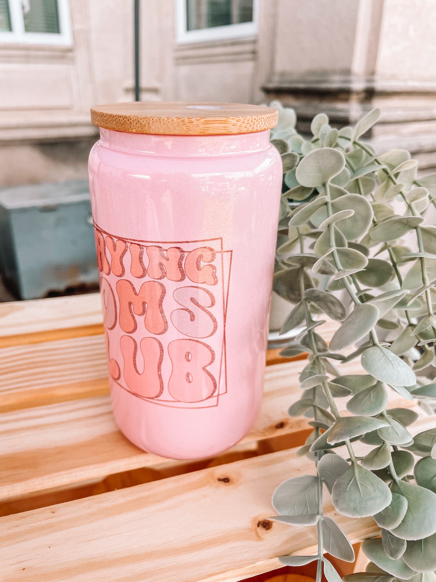 Custom/Personalized Libbey Cup- Praying Mom Club