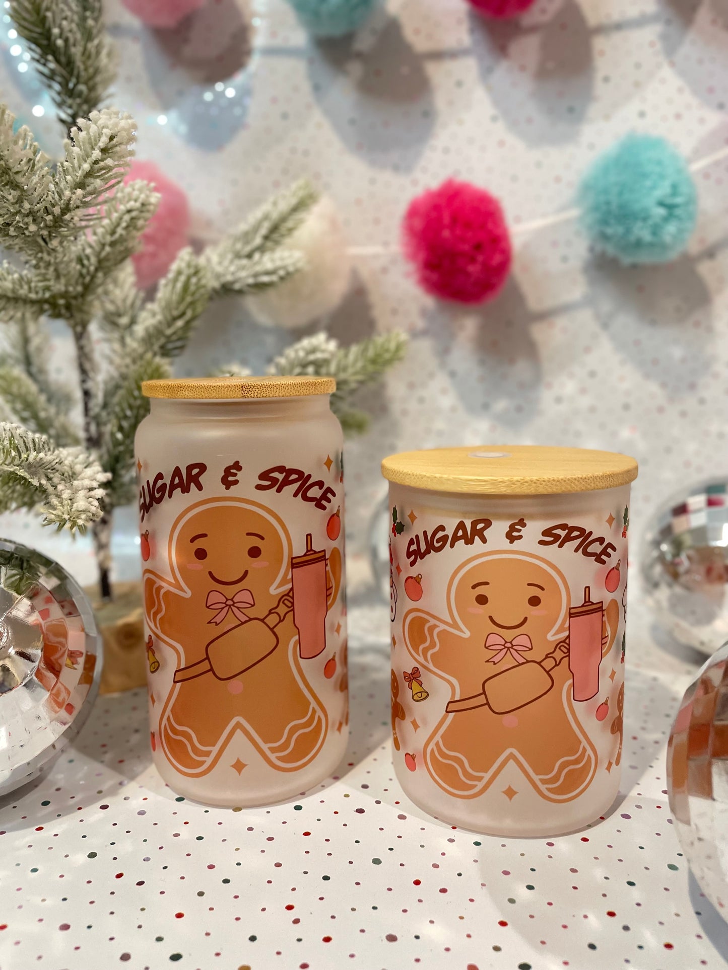 Tumbler Libbey Cup-Sugar and Spice Gingerbread