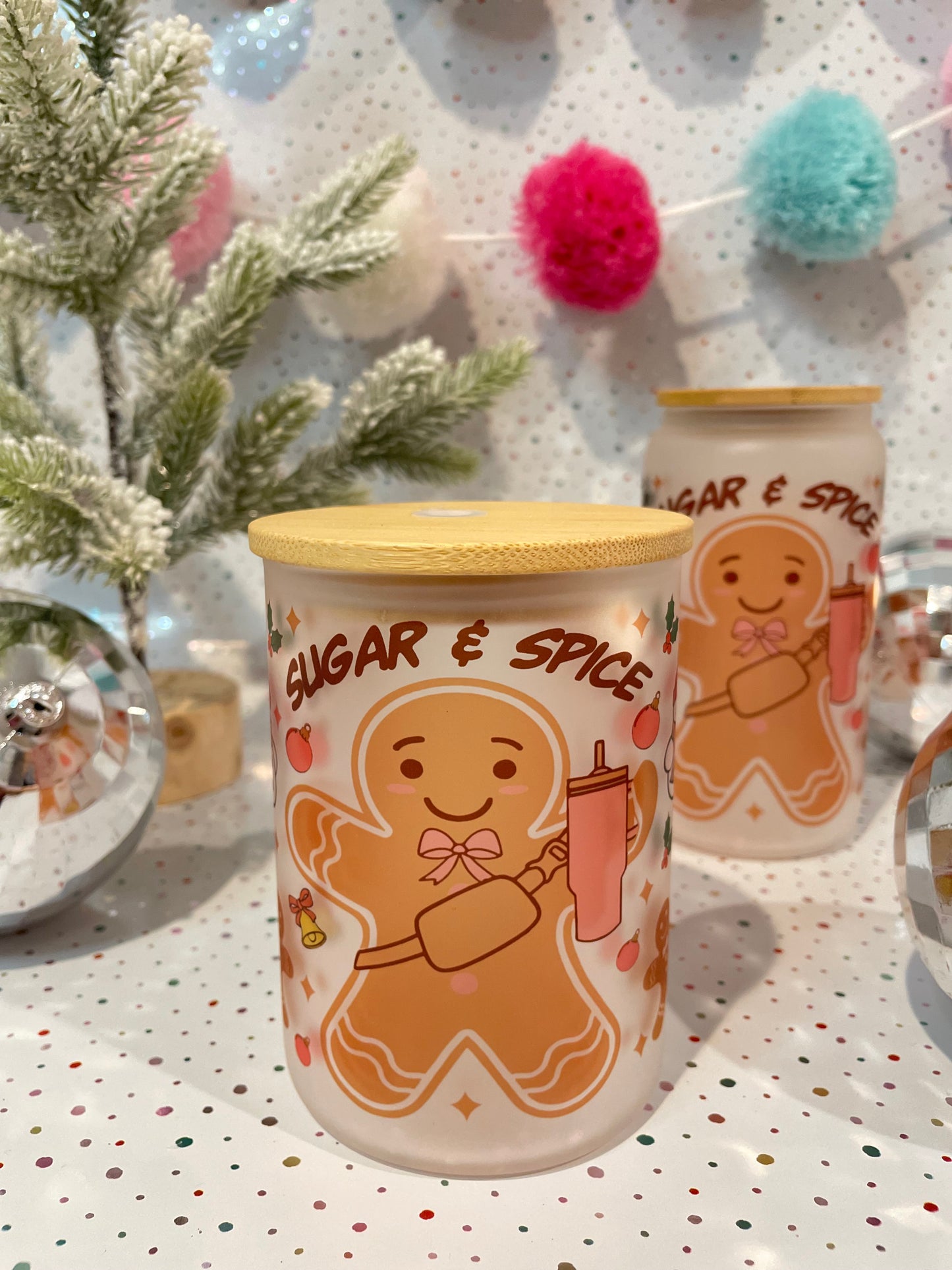 Tumbler Libbey Cup-Sugar and Spice Gingerbread