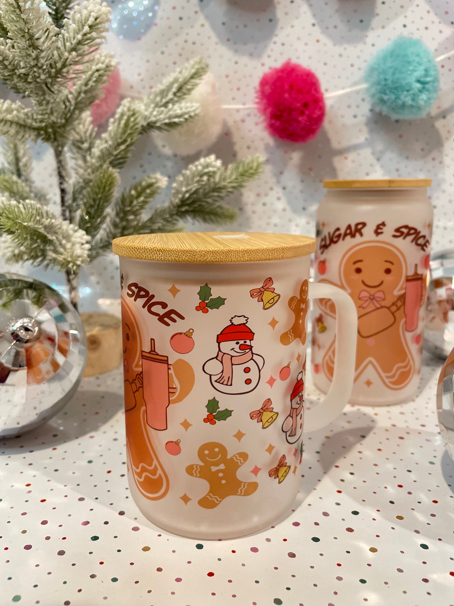 Tumbler Libbey Cup-Sugar and Spice Gingerbread