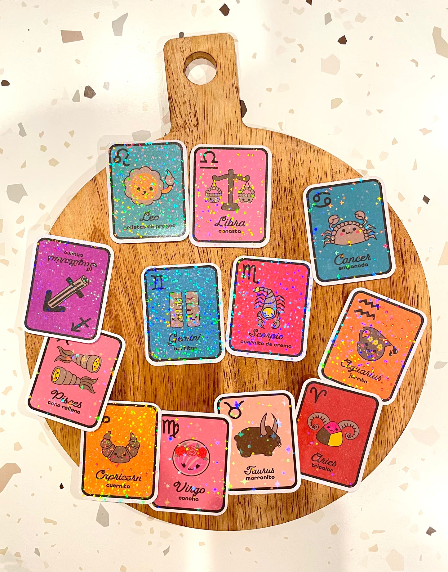 Nessa's Sticker Pack - Pan Dulce Zodiac