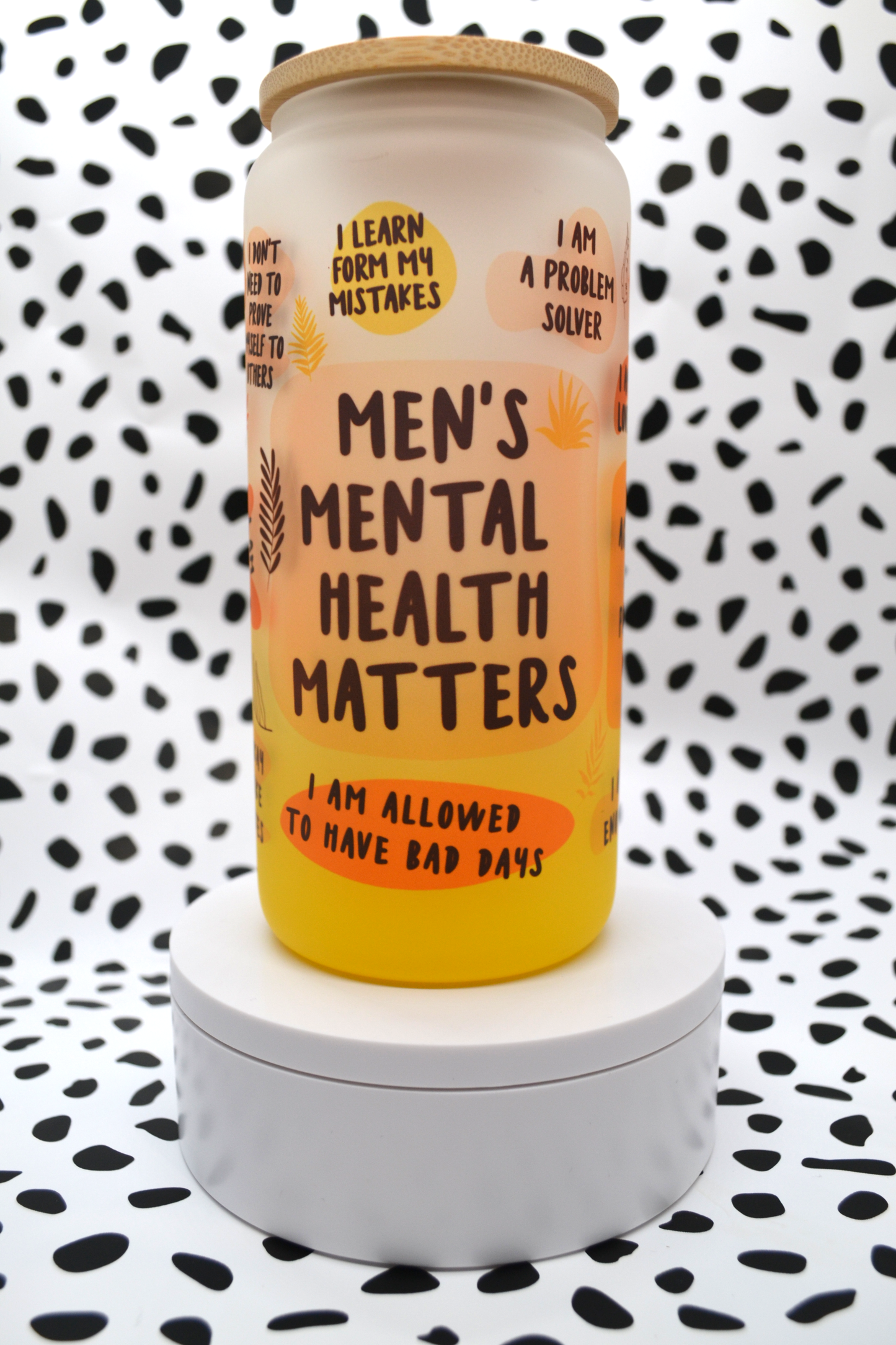 Customized/Personalized Cup - Men's Mental Health Matters