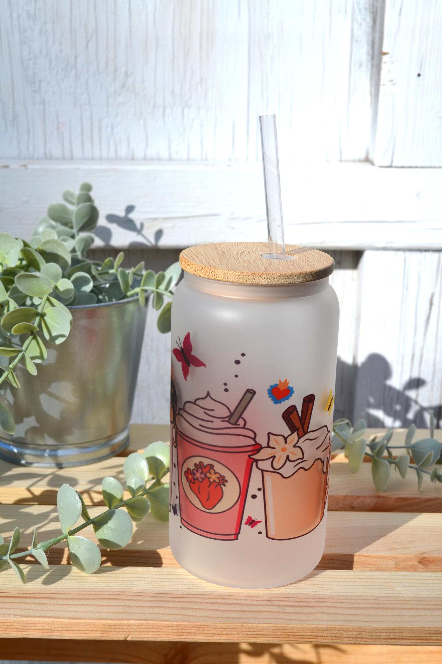 16 oz Libbey Cup - Frida Coffee Cups