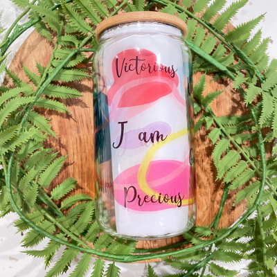 Custom/Personalized Cup - "I am" affirmations