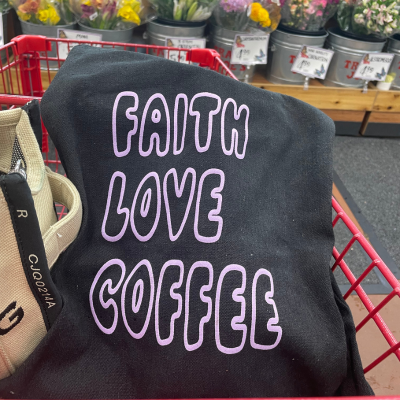 Canvas Tote Bag - FAITH LOVE COFFEE