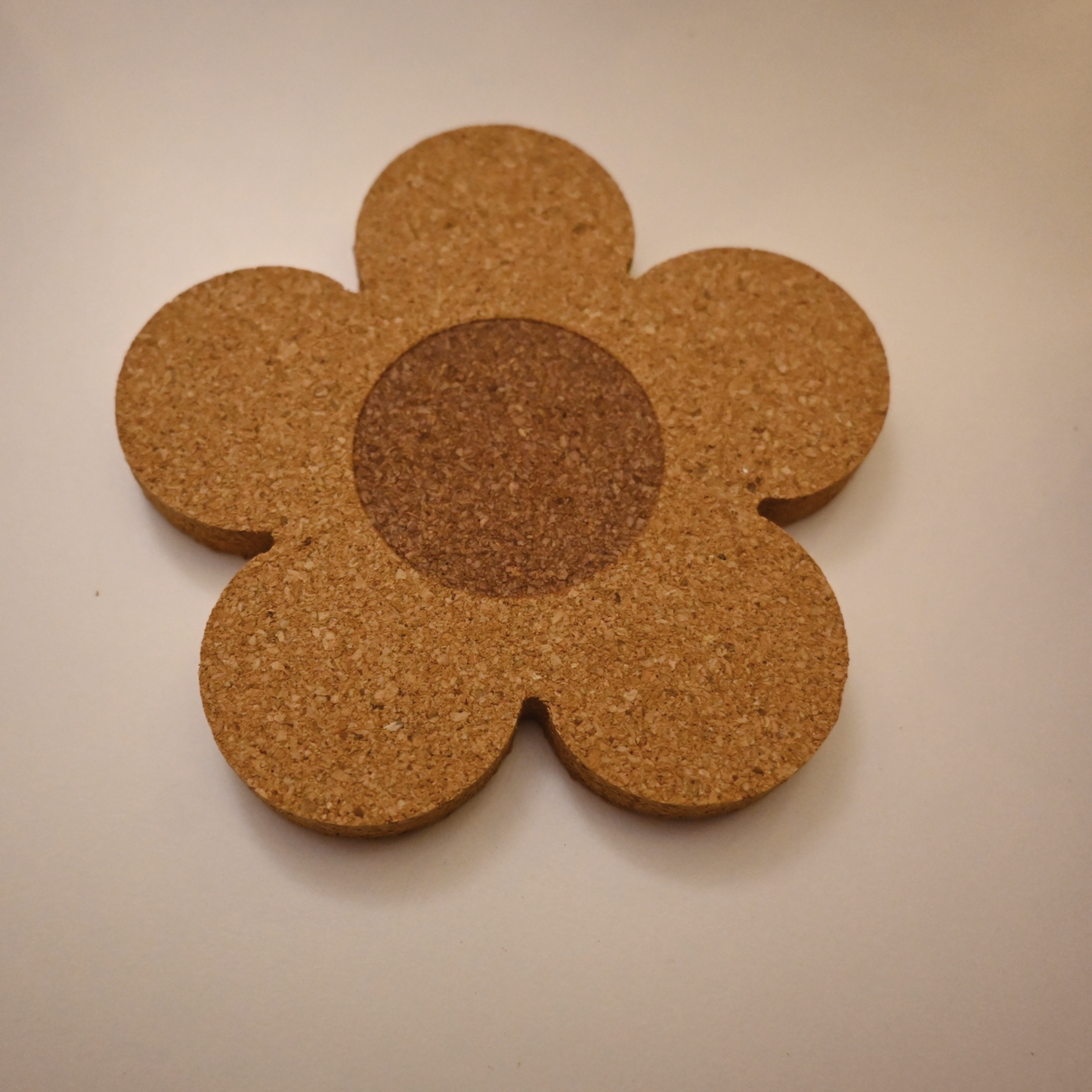 Cork Drink Coasters - Smiley Face Coaster, Flower Coaster