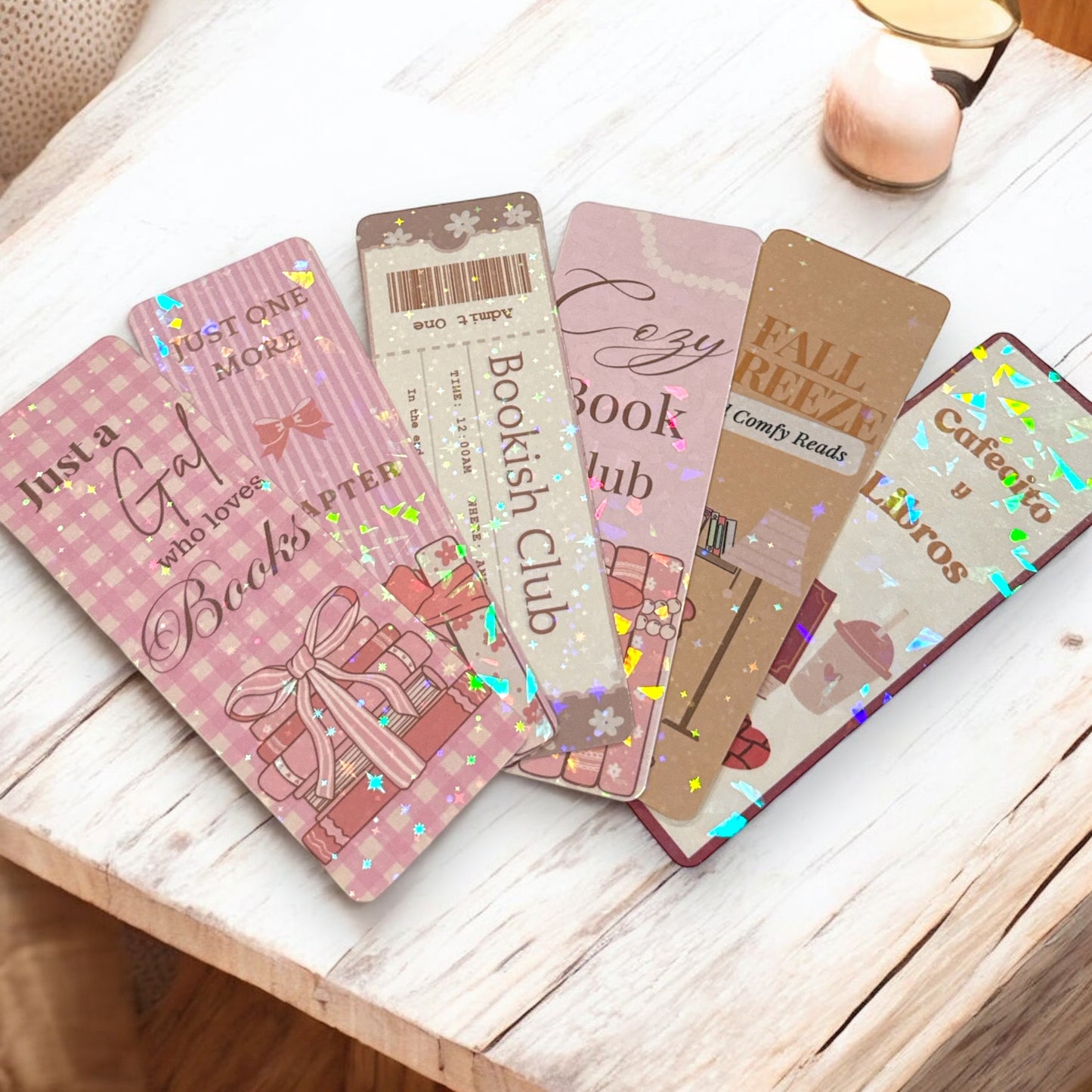 Bookmark | coquette soft girl aesthetic bookmark | bookish gift for her | book accessories | laminated bookmarks