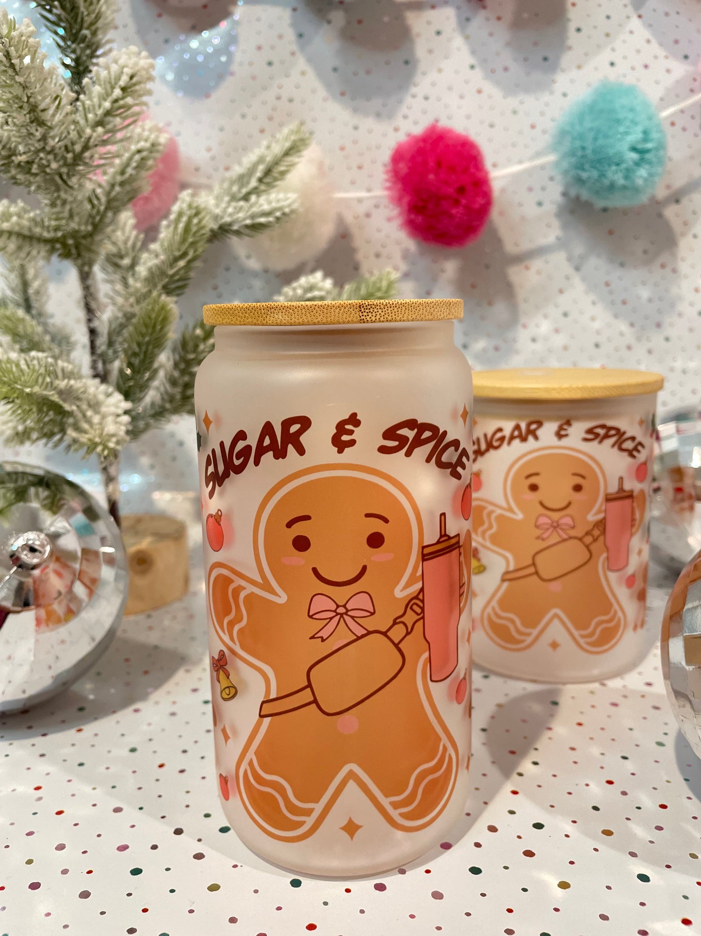 Tumbler Libbey Cup-Sugar and Spice Gingerbread
