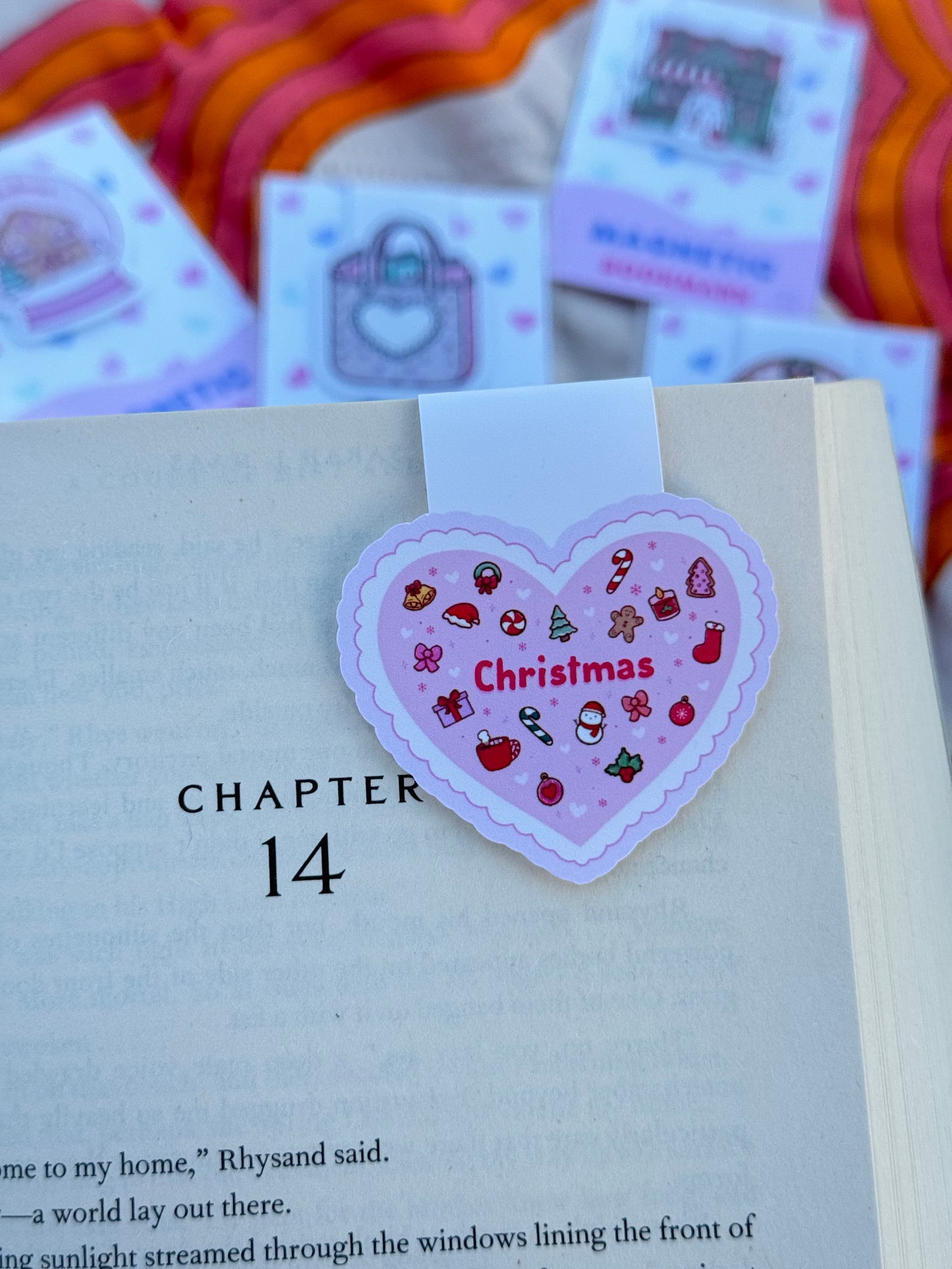 Magnetic Bookmarks / Book club accessories / Bookish Gift / Book Lover Accessory