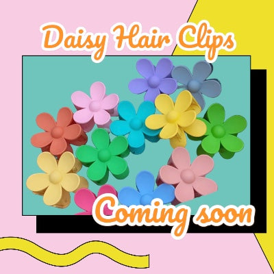 New Arrivals - Large Daisy Claw Clips