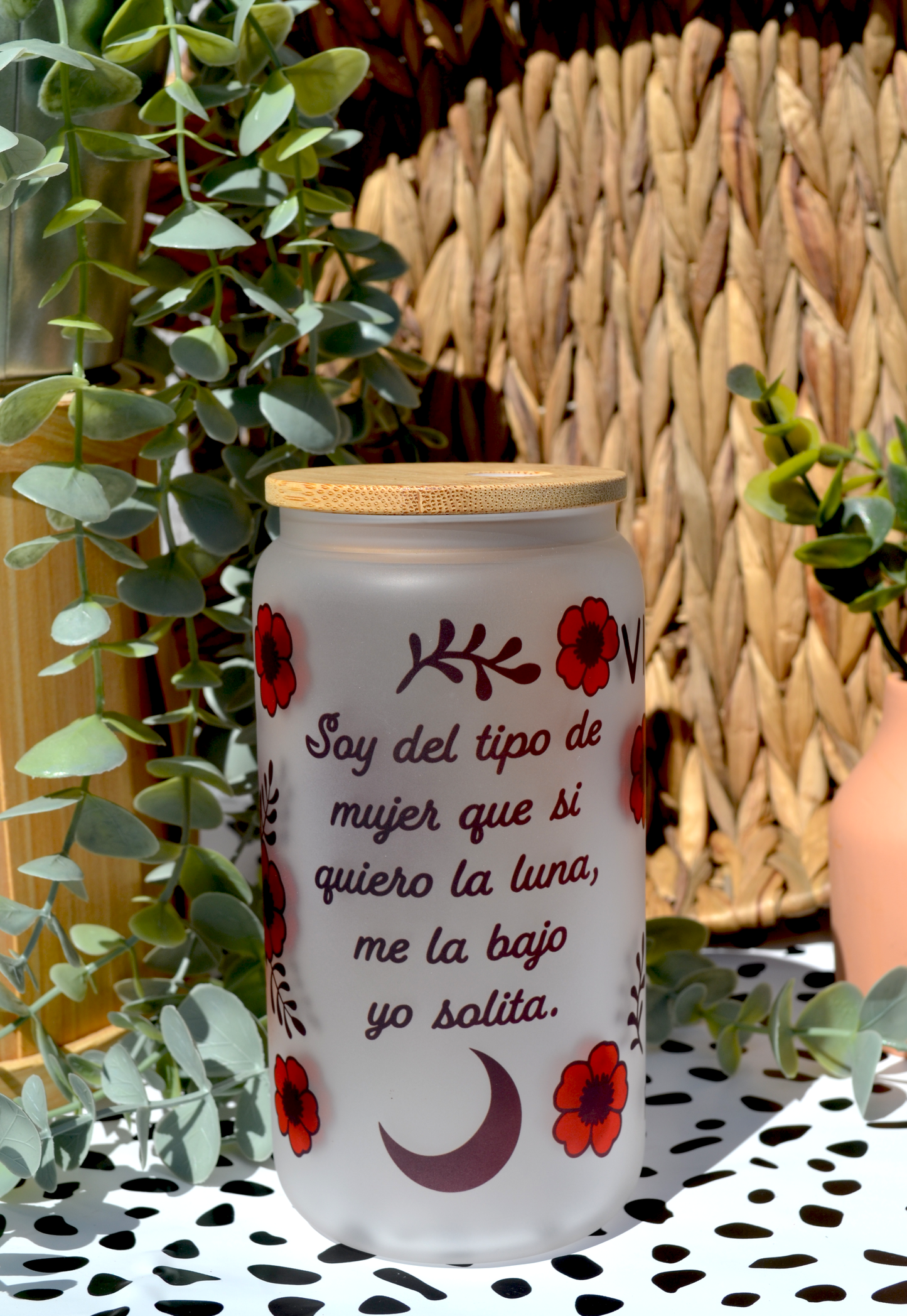 Custom/Personalized Cup - Mug/Libbey Cup/Glass -Viva La Vida Frida Cup